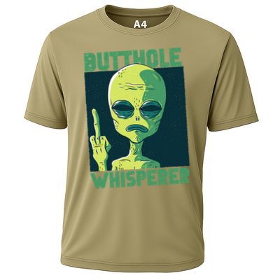 Butthole Whisperer Funny Aliens Sarcastic Adult Humour Performance Shirt