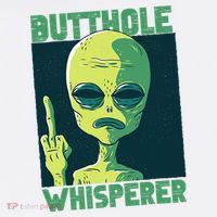 Butthole Whisperer Funny Aliens Sarcastic Adult Humour Sustainable Bucket Hat