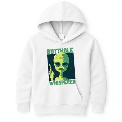 Butthole Whisperer Funny Aliens Sarcastic Adult Humour Kids Hoodie