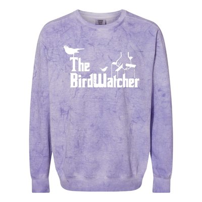 Bird Watching Funny Bird Watcher Colorblast Crewneck Sweatshirt