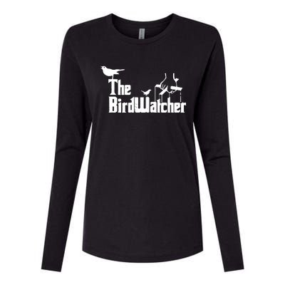 Bird Watching Funny Bird Watcher Womens Cotton Relaxed Long Sleeve T-Shirt