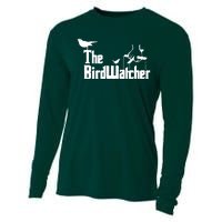 Bird Watching Funny Bird Watcher Cooling Performance Long Sleeve Crew