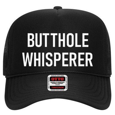 Butthole Whisperer Funny Jokes Sarcastic Trucker Hat