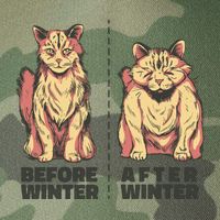 Before Winter Funny Cat Legacy Tie Dye Trucker Hat