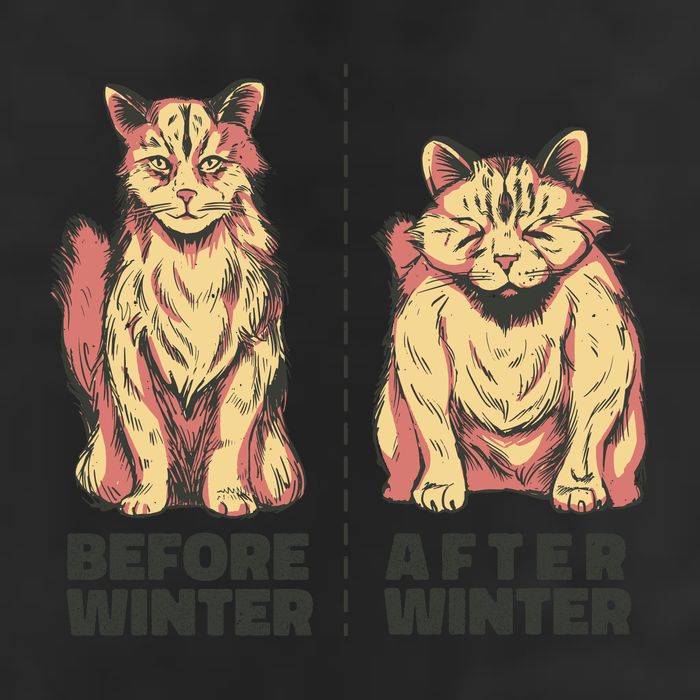Before Winter Funny Cat Cool Comfort Performance Bucket Hat
