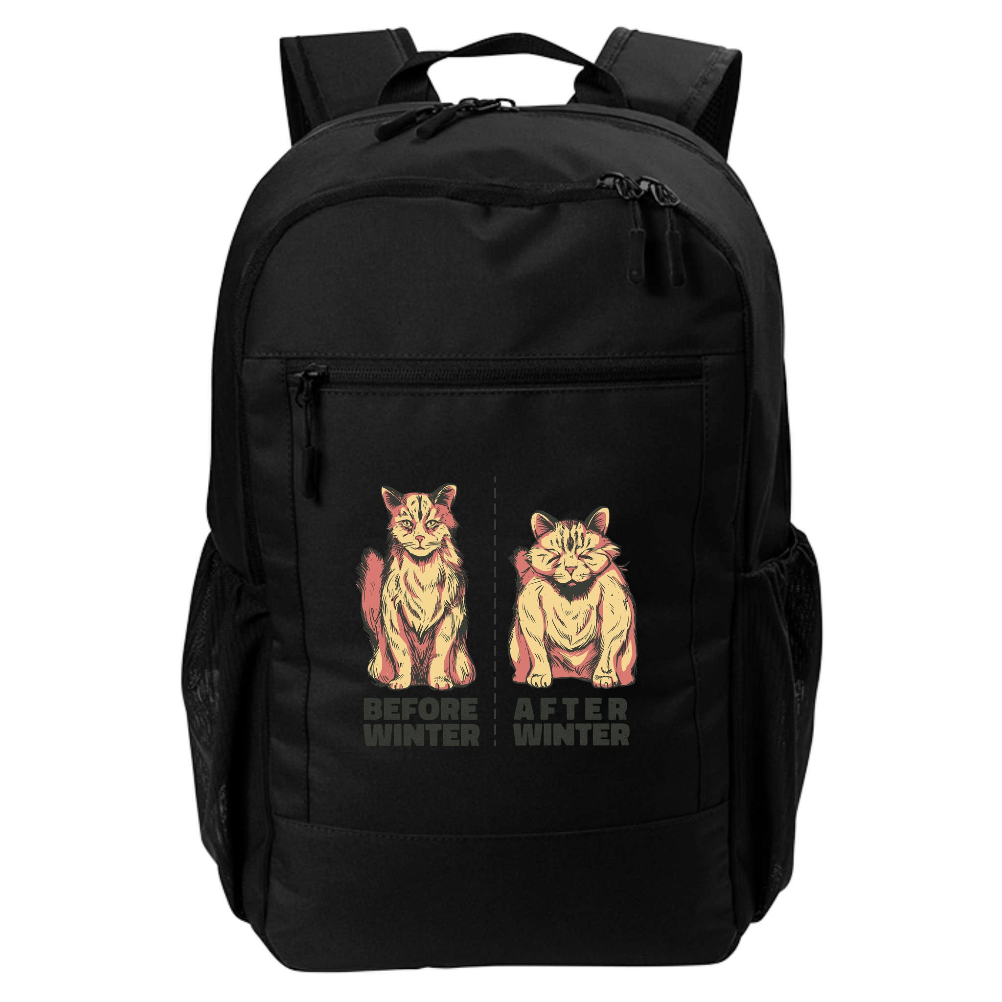Before Winter Funny Cat Backpack