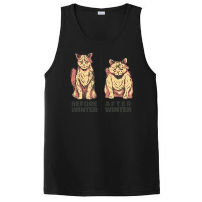 Before Winter Funny Cat PosiCharge Competitor Tank