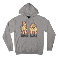 Before Winter Funny Cat Hoodie