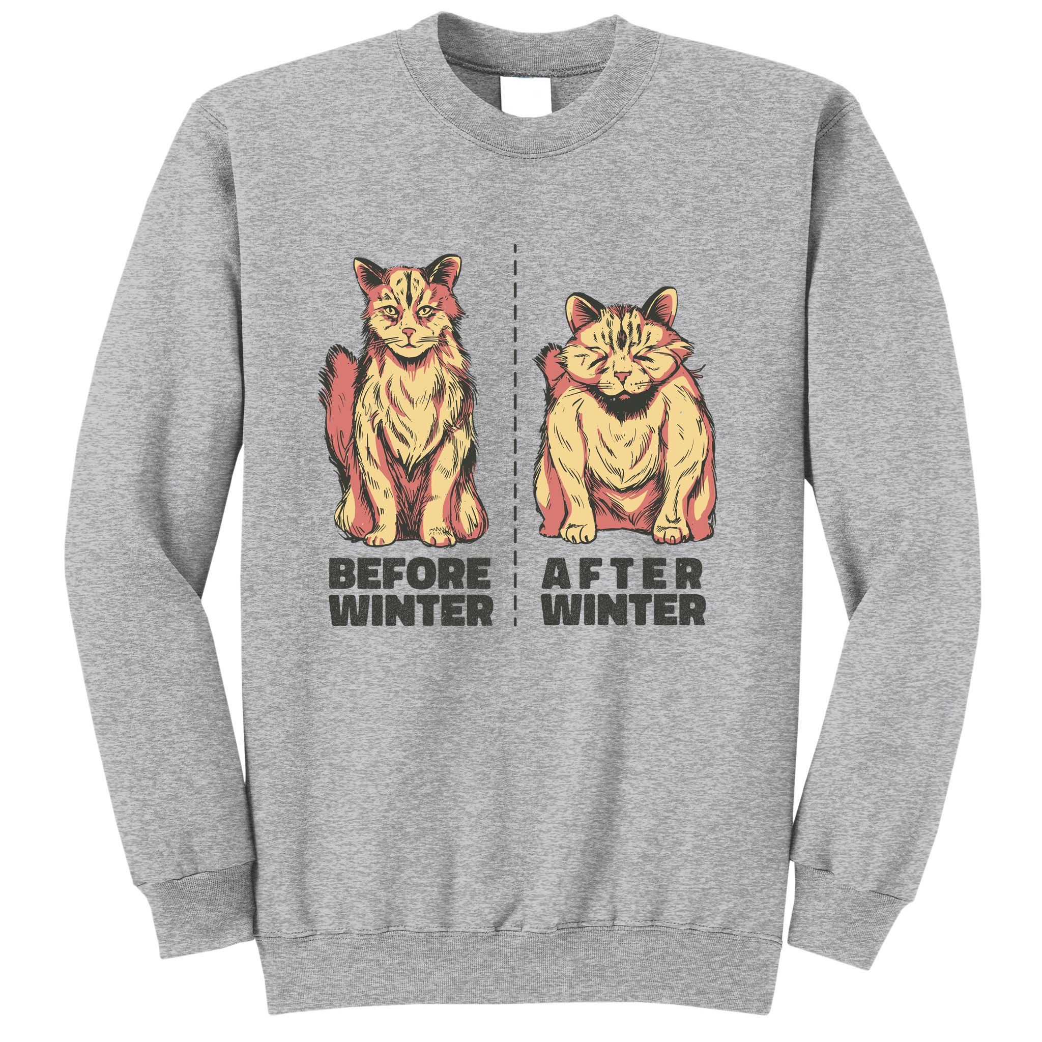 Before Winter Funny Cat Sweatshirt
