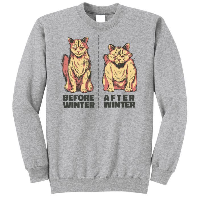 Before Winter Funny Cat Sweatshirt