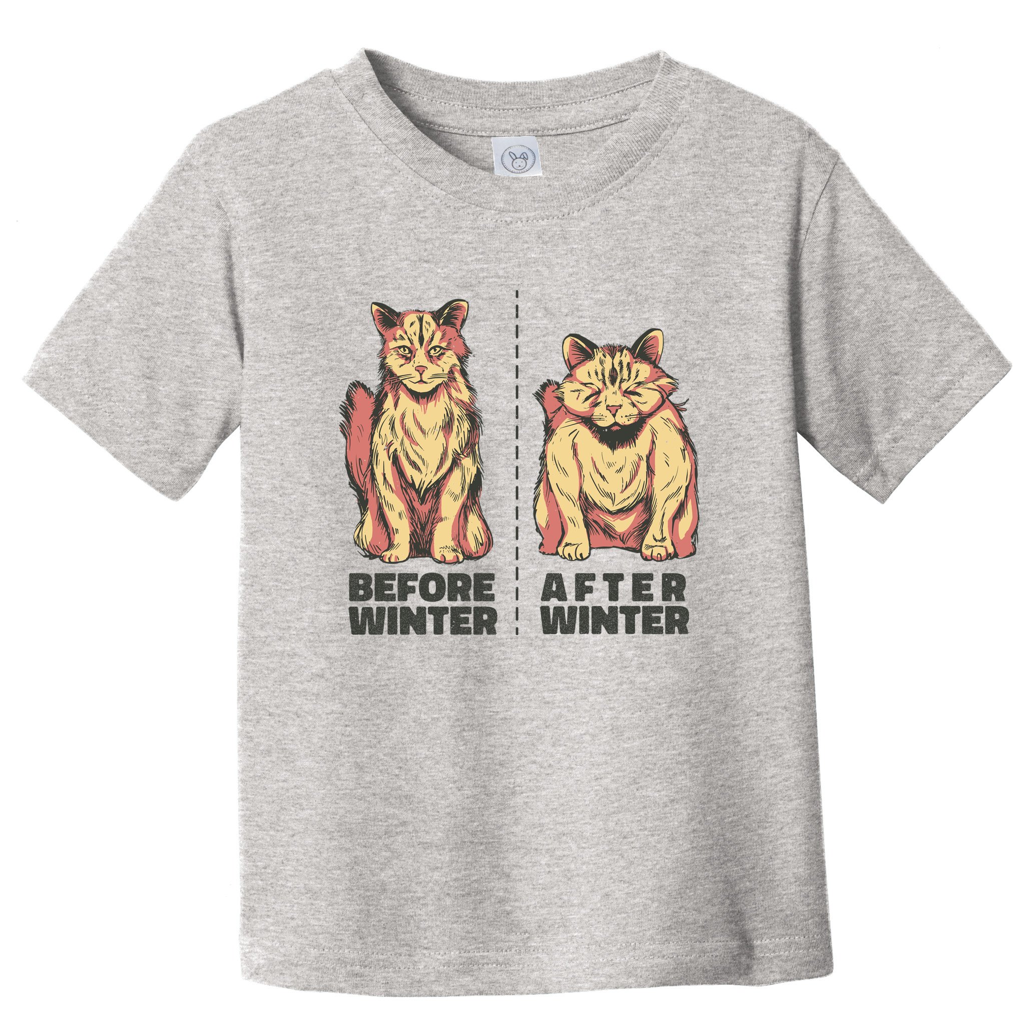 Before Winter Funny Cat Toddler T-Shirt