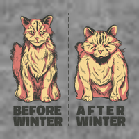Before Winter Funny Cat Toddler T-Shirt