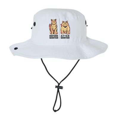 Before Winter Funny Cat Legacy Cool Fit Booney Bucket Hat