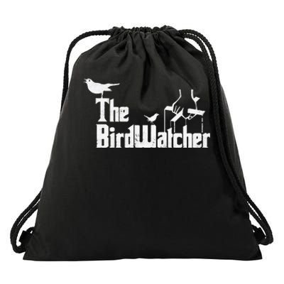 Bird Watching Funny Bird Watcher Drawstring Bag