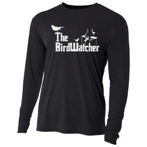 Bird Watching Funny Bird Watcher Cooling Performance Long Sleeve Crew