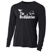 Bird Watching Funny Bird Watcher Cooling Performance Long Sleeve Crew