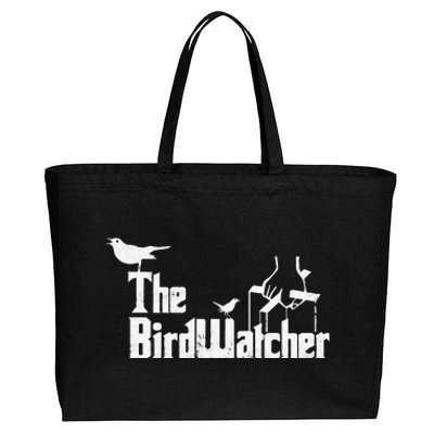 Bird Watching Funny Bird Watcher Cotton Canvas Jumbo Tote