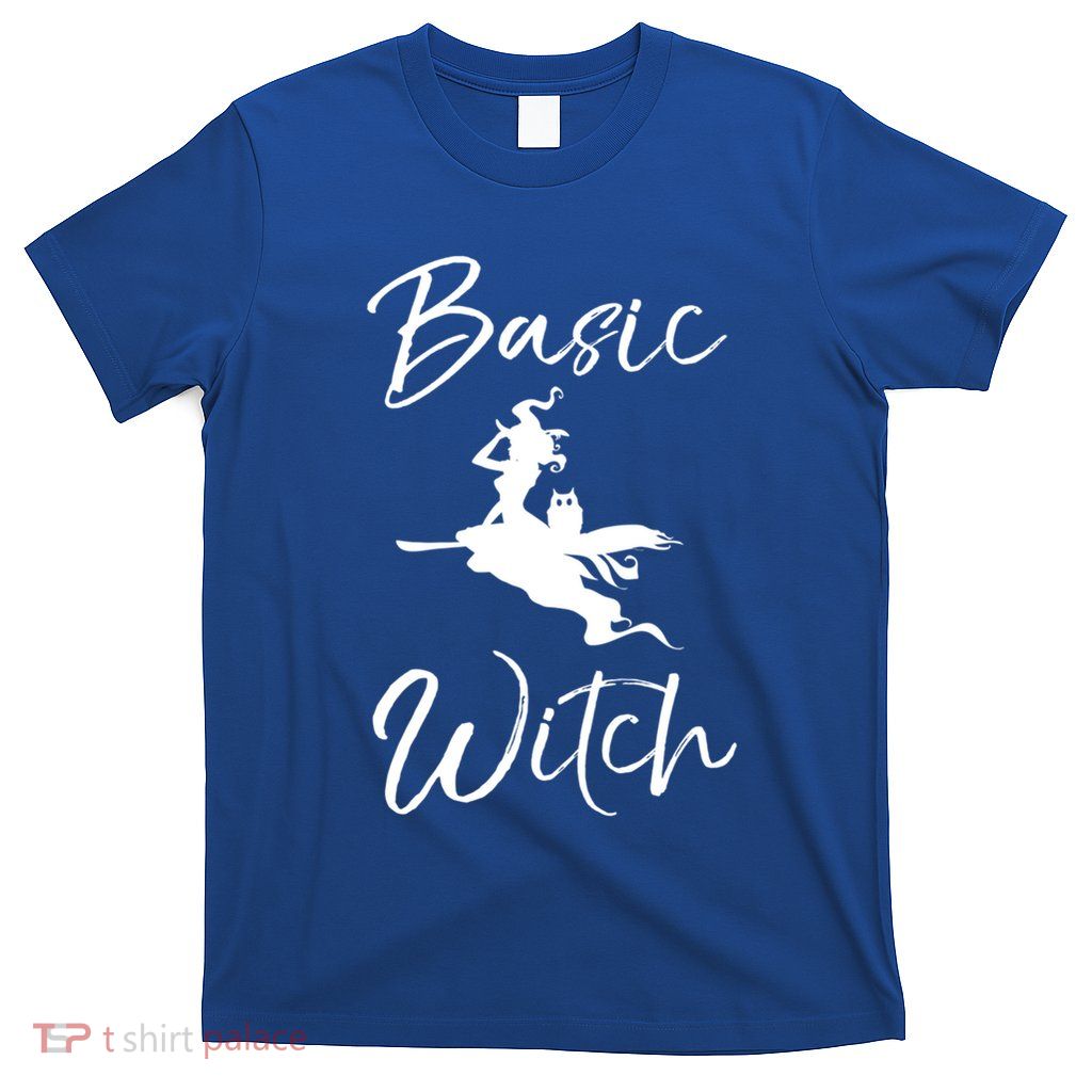 Basic Witch Funny Halloween Party Costume Gift T-Shirt