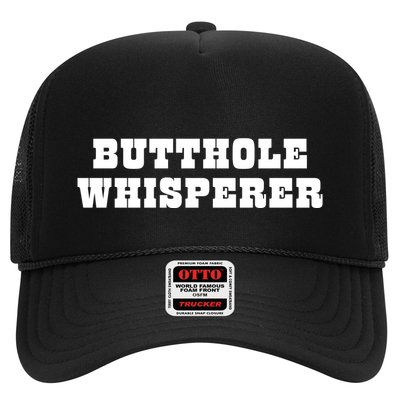 Butthole Whisperer Funny Jokes Sarcastic Trucker Hat