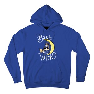 Basic Witch Funny Moon Witch Gift Hoodie