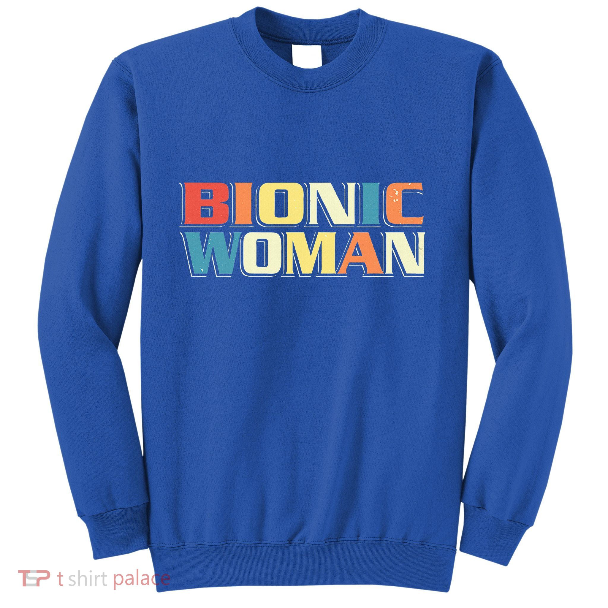 Bionic Woman Get Well Hip Replacement Surgery Recovery Sweatshirt