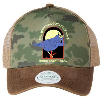 Bird Watching Goes Both Ways Bird Aren’T Real Legacy Tie Dye Trucker Hat