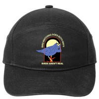 Bird Watching Goes Both Ways Bird Aren’T Real 7-Panel Snapback Hat