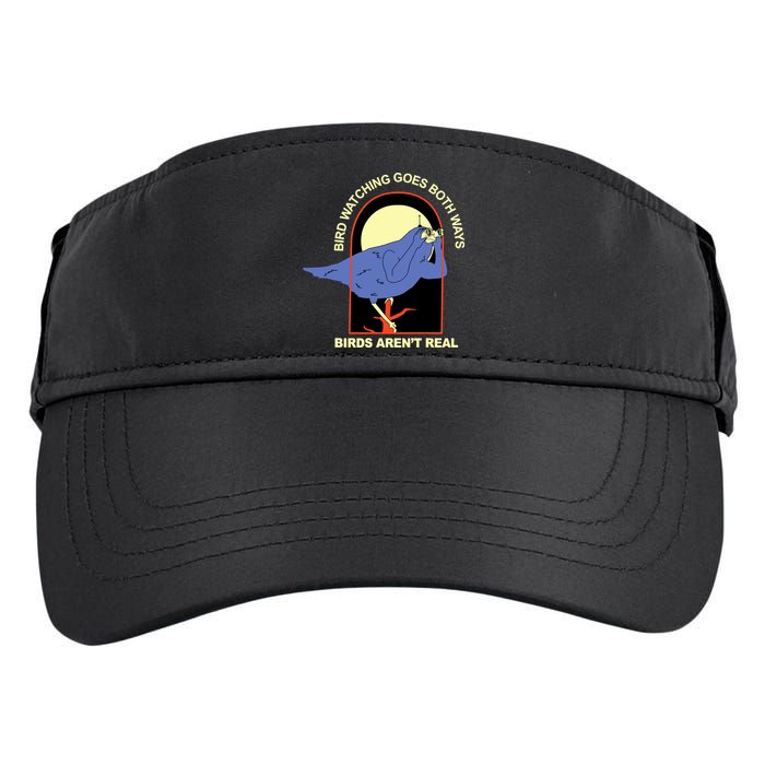 Bird Watching Goes Both Ways Bird Aren’T Real Adult Drive Performance Visor