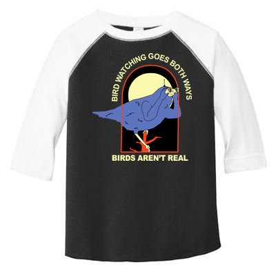 Bird Watching Goes Both Ways Bird Aren’T Real Toddler Fine Jersey T-Shirt