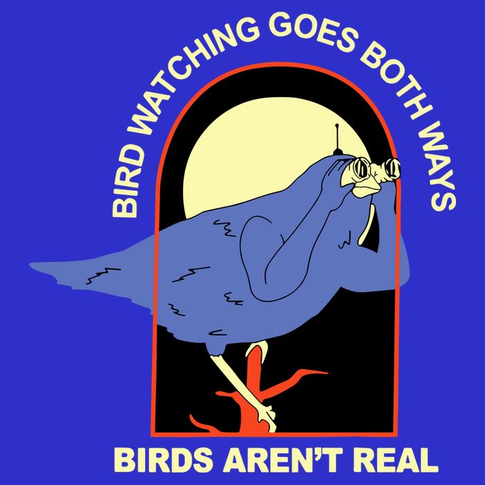 Bird Watching Goes Both Ways Bird Aren’T Real Apron