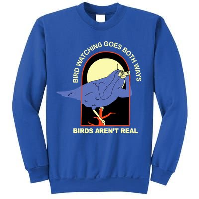 Bird Watching Goes Both Ways Bird Aren’T Real Sweatshirt