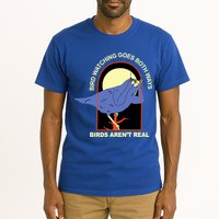 Bird Watching Goes Both Ways Bird Aren’T Real Tall T-Shirt