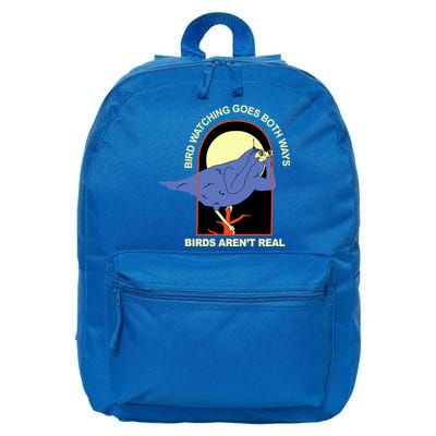 Bird Watching Goes Both Ways Bird Aren’T Real 16 in Basic Backpack