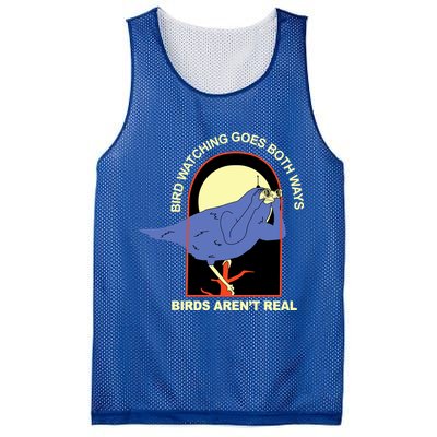 Bird Watching Goes Both Ways Bird Aren’T Real Mesh Reversible Basketball Jersey Tank