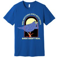 Bird Watching Goes Both Ways Bird Aren’T Real Premium T-Shirt