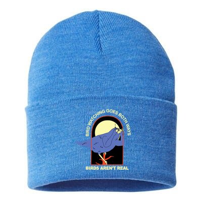 Bird Watching Goes Both Ways Bird Aren’T Real Sustainable Knit Beanie