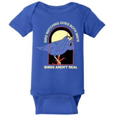 Bird Watching Goes Both Ways Bird Aren’T Real Baby Bodysuit