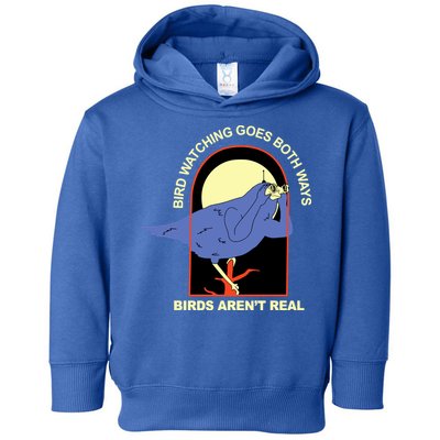 Bird Watching Goes Both Ways Bird Aren’T Real Toddler Hoodie
