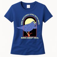 Bird Watching Goes Both Ways Bird Aren’T Real Womens T-Shirt
