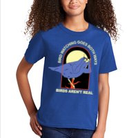 Bird Watching Goes Both Ways Bird Aren’T Real Kids T-Shirt