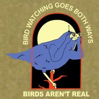 Bird Watching Goes Both Ways Bird Aren’T Real Garment-Dyed Women's Muscle Tee