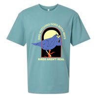 Bird Watching Goes Both Ways Bird Aren’T Real Sueded Cloud Jersey T-Shirt