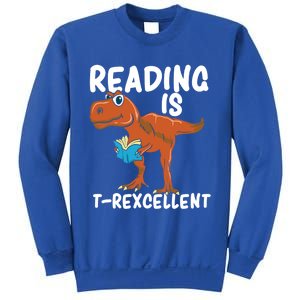 Book Worm Gift For A TRex Loving Book Nerd Gift Sweatshirt