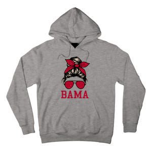 Bama Women Girl Mom Messy Bun Hair. Tall Hoodie