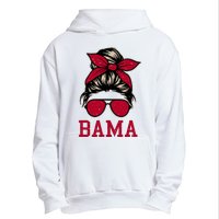 Bama Women Girl Mom Messy Bun Hair. Urban Pullover Hoodie