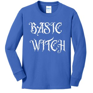 Basic Witch Gift Kids Long Sleeve Shirt