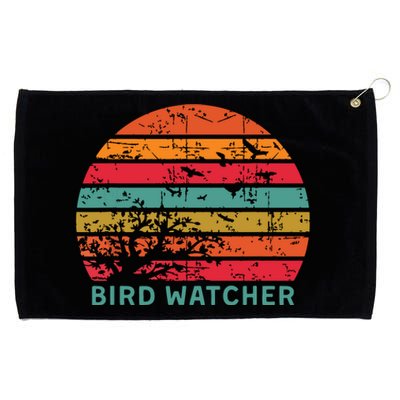 Bird Watcher Gift Birding Bird Watching Grommeted Golf Towel