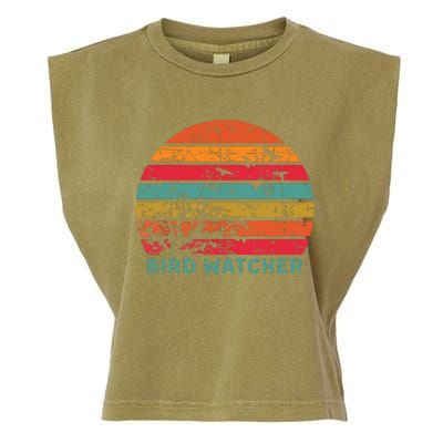 Bird Watcher Gift Birding Bird Watching Garment-Dyed Women's Muscle Tee