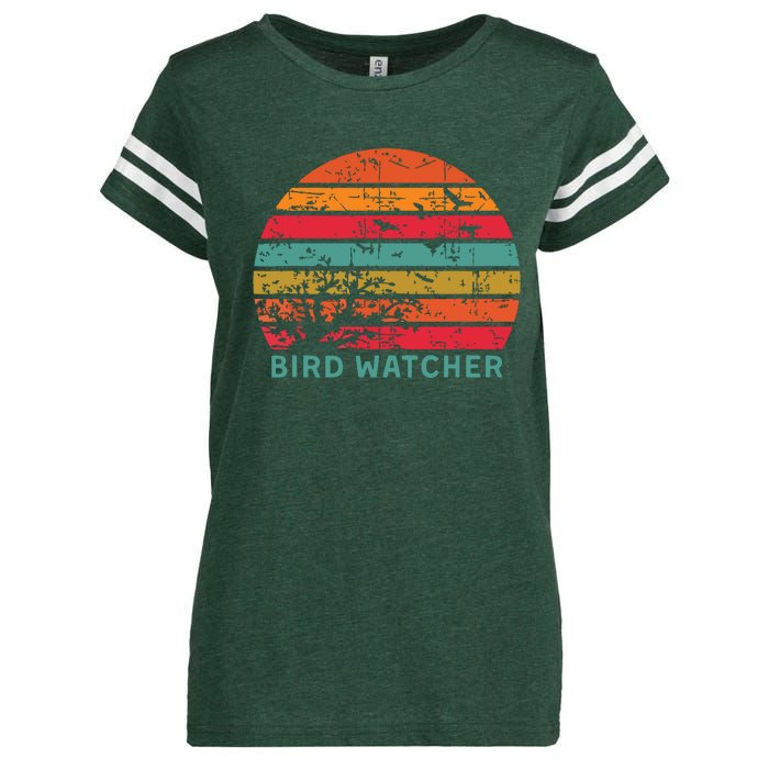 Bird Watcher Gift Birding Bird Watching Enza Ladies Jersey Football T-Shirt