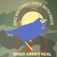 Bird Watching Goes Both Ways Birds Aren't Real Legacy Tie Dye Trucker Hat